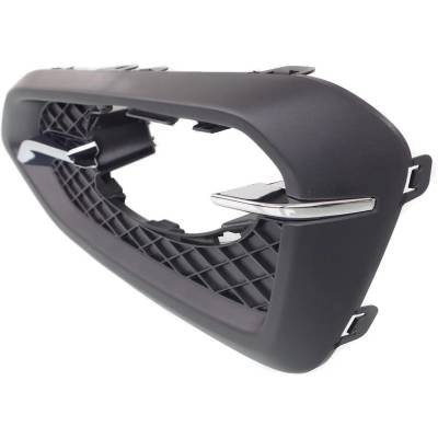 Rareelectrical - New Right Front Fog Light Trim Compatible With Honda Civic Ex 4 Cyl 1.8L Civic Lx 4 Cyl 1.8L Civic - Image 2