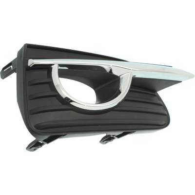Rareelectrical - New Chrome Fog Light Trim Compatible With Infiniti Q50 Premium Q50 Base Hybrid Premium Hybrid - Image 2