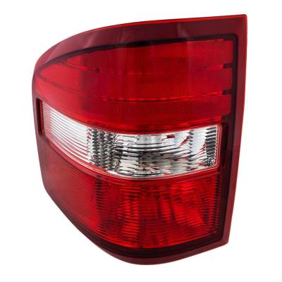 Rareelectrical - Tail Light Compatible With 2004-2009 Ford F-150 3.5L 3.7L V6 Duratec Ti-Vct Boss Left Driver Side - Image 1