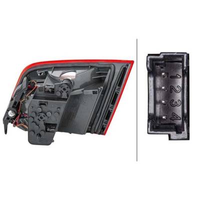 Rareelectrical - Tail Light Compatible With 2013-2016 Bmw M5 528I Xdrive 528I 535D Xdrive 535D 535I Gt Xdrive 535I Gt - Image 2