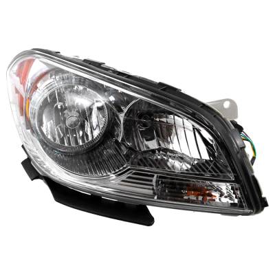 New Right Halogen Headlight Compatible With Chevrolet Malibu Ltz Sedan 2008-2012 By Part Number