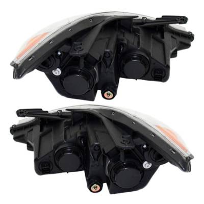 Rareelectrical - New Pair Of Halogen Headlight Compatible With Hyundai Sonata Limited Sedan 2011-2014 By Part Number - Image 2
