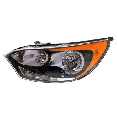 New Left Halogen Headlight Compatible With Kia Rio Hatchback 2012-2017 By Part Number 92101-1W340