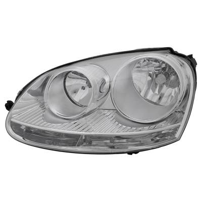 Rareelectrical - New Left Head Light Assembly Compatible With Volkswagen Jetta 2005 2006 2007 2008 2009 2010 By Part - Image 2