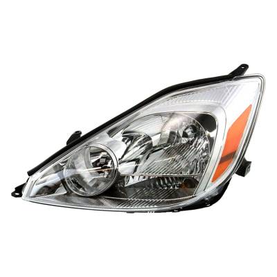New Left Side Headlight Compatible With Toyota Sienna Mini Passenger Van 2004-2005 By Part Number