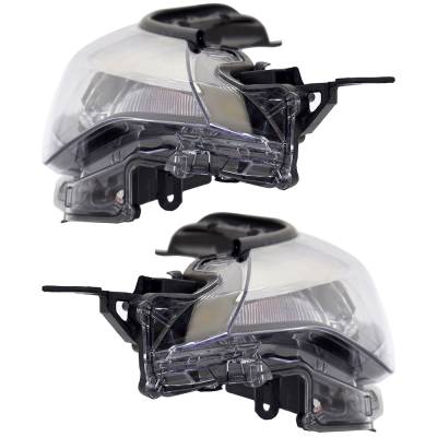 Rareelectrical - New Pair Of Headlights Compatible With Toyota C-Hr Xle Sport Utility 4-Door 2.0L 2020 By Part Number - Image 3