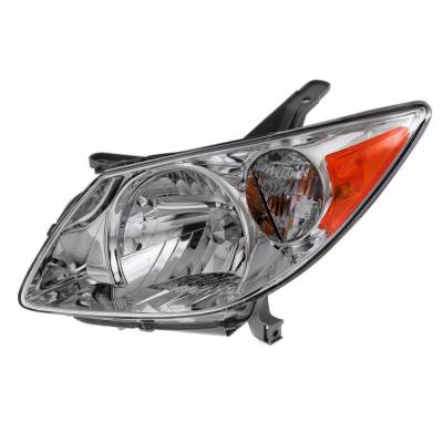 New Left Headlight Compatible With Pontiac Vibe Base Wagon 4 Door 1.8L Gt Wagon 4 Door 1.8L