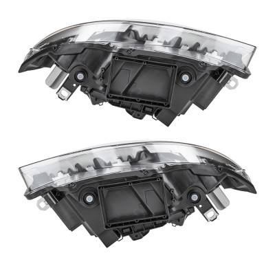 Rareelectrical - New Pair Of Headlights Compatible With Acura Tlx Base Sedan 4-Door 3.5L 2018 2019 2020 By Part - Image 4