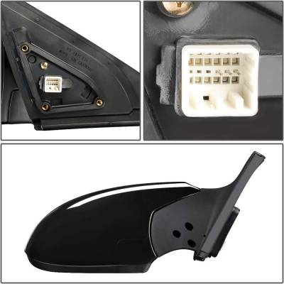 Rareelectrical - New Left Driver Side Door Mirror Compatible With 2011-2016 Kia Sportage Power 87610 3W510 876103W510 - Image 5