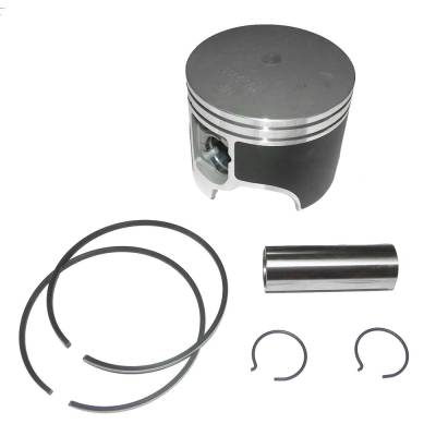 New Starboard Side .020 Over Piston Kit With Rings Compatible With 1984-2006 Yamaha V6 2-Stroke