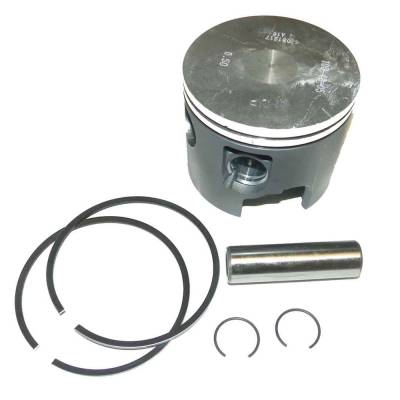 .040 Over Piston Kit With Rings Compatible With 1991-2006 Mercury Mariner 50Hp-70Hp Inline