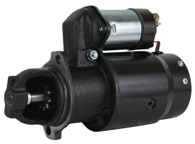 Rareelectrical - New Heavy Duty Starter 12V Cw Compatible With Towmotor Lift Truck T30 T40 T50 T60 V30 V40 V41 V50 - Image 1