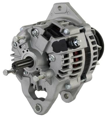 Rareelectrical - 12V 80A Hitachi Alternator Compatible With 1998-2002 Isuzu Npr Nqr 4.8L 4He1 Turbo Diesel Chevrolet - Image 2