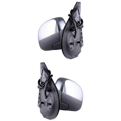 Rareelectrical - New Door Mirrors Pair Fits Chevrolet Silverado 1500 2009-2013 25776088 25776087 - Image 5