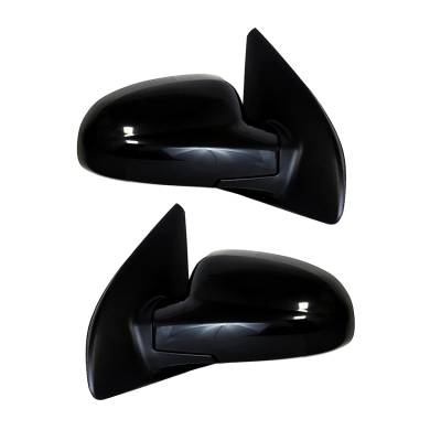 Rareelectrical - New Pair Of Door Mirrors Fits Chevrolet Aveo Ls Sedan 2004-06 Gm1321326 96406187 - Image 2