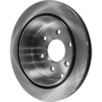 Rareelectrical - New Vented Brake Disc Compatible With Nissan Suzuki Equator Jx 6 Cyl 4.0L Frontier Desert Runner 6 - Image 2