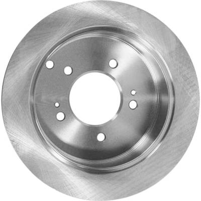 Rareelectrical - New Solid Brake Disc Compatible With Hyundai Kia Tucson Lx 6 Cyl 2.7L Tucson Gls 6 Cyl 2.7L Santa Fe - Image 3