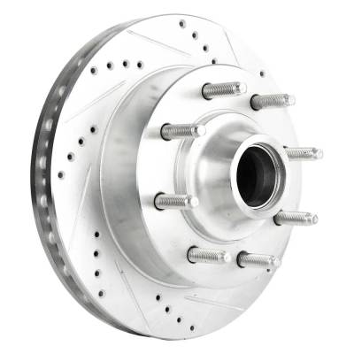 New Vented Brake Disc Compatible With Ford F-250 Super Duty Xlt 10 Cyl 6.8L Excursion Xlt 8 Cyl 5.4L