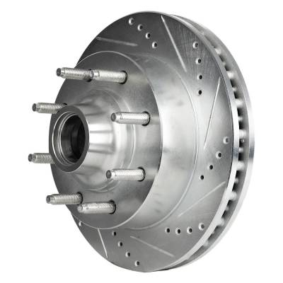 Rareelectrical - New Vented Brake Disc Compatible With Ford F-250 Super Duty Xlt 10 Cyl 6.8L Excursion Xlt 8 Cyl 5.4L - Image 6
