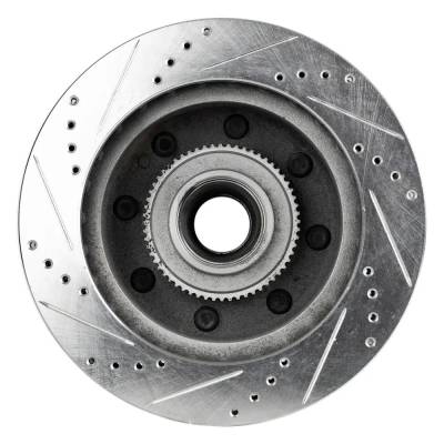 Rareelectrical - New Vented Brake Disc Compatible With Ford Excursion Xlt 8 Cyl 5.4L F-250 Super Duty Xl 8 Cyl 5.4L - Image 4