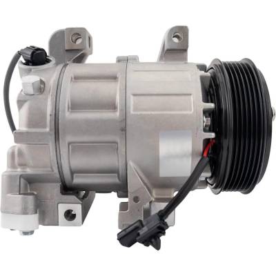 New 6-Groove Pulley A/C Compressor Compatible With Nissan Rogue Sl 4 Cyl 2.5L Altima Sv 4 Cyl 2.5L