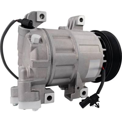 Rareelectrical - New 6-Groove Pulley A/C Compressor Compatible With Nissan Rogue Sl 4 Cyl 2.5L Altima Sv 4 Cyl 2.5L - Image 3