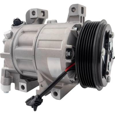 Rareelectrical - New 6-Groove Pulley A/C Compressor Compatible With Nissan Rogue Sv 4 Cyl 2.5L Rogue Sl 4 Cyl 2.5L - Image 2