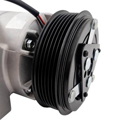 Rareelectrical - New 6-Groove Pulley A/C Compressor Compatible With Nissan Rogue Sv 4 Cyl 2.5L Rogue Sl 4 Cyl 2.5L - Image 6