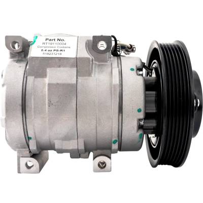 New 6-Groove Pulley A/C Compressor Compatible With Toyota Matrix Xrs 4 Cyl 1.8L Corolla Le 4 Cyl