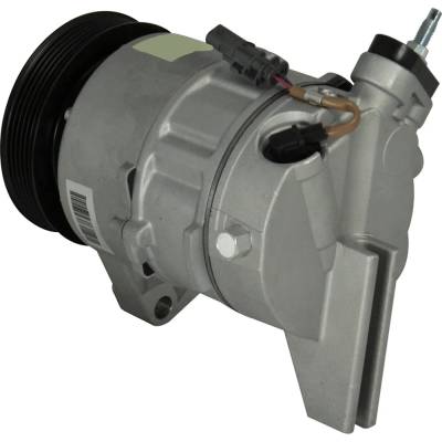 Rareelectrical - New 6-Groove Pulley A/C Compressor Compatible With Buick Cadillac Chevrolet Impala Ls 6 Cyl 3.6L Xts - Image 2