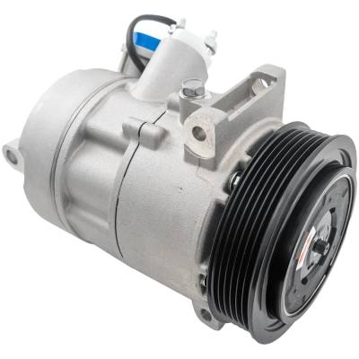 New 6-Groove Pulley A/C Compressor Compatible With Dodge Jeep Patriot Latitude 4 Cyl 2.4L Caliber