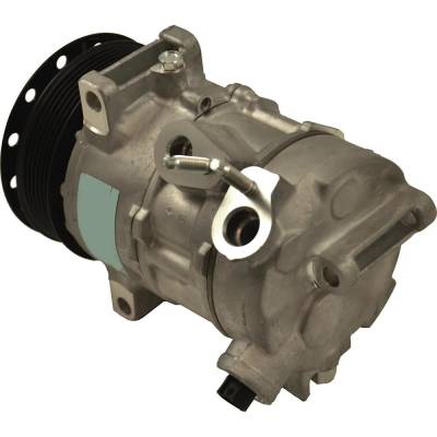 New 6-Groove Pulley A/C Compressor Compatible With Chrysler Dodge Journey Crossroad 4 Cyl 2.4L