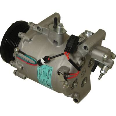New 7-Groove Pulley A/C Compressor Compatible With Acura Honda Csx Premium 4 Cyl 2.0L Csx Itech 4