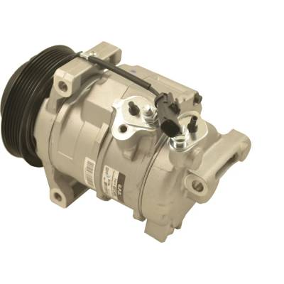 New 6-Groove Pulley A/C Compressor Compatible With Chrysler Dodge Jeep Grand Cherokee Summit 8 Cyl