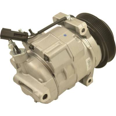 Rareelectrical - New 6-Groove Pulley A/C Compressor Compatible With Chrysler Dodge Jeep Challenger R/T Classic 8 Cyl - Image 2