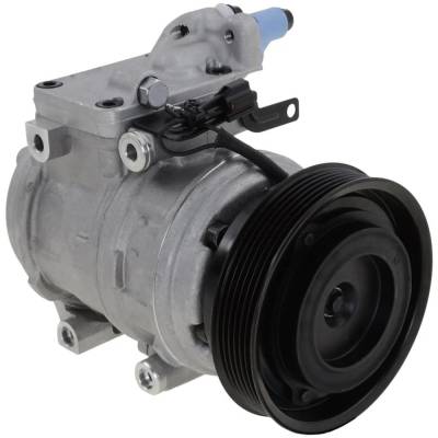 New 6-Groove Pulley A/C Compressor Compatible With Hyundai Kia Tucson Limited 6 Cyl 2.7L Tucson Gl 6