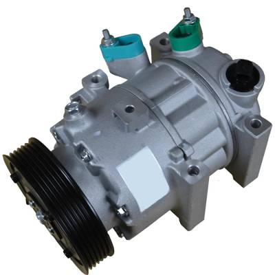 New 6-Groove Pulley A/C Compressor Compatible With Hyundai Kia Optima Hybrid Lx 4 Cyl 2.0L Cadenza