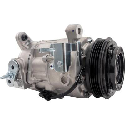 Rareelectrical - 4-Groove Pulley A/C Compressor Compatible With Cadillac Chevrolet Gmc Escalade Esv Luxury 8 Cyl 6.2L - Image 2