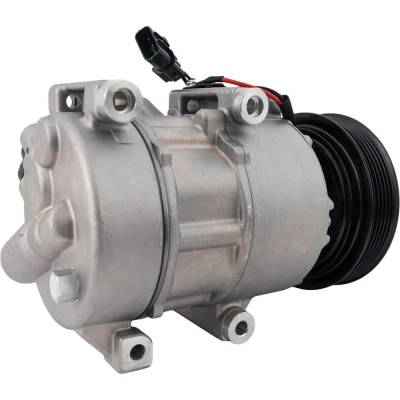 Rareelectrical - New 6-Groove Pulley A/C Compressor Compatible With Hyundai Kia Sportage Ex Luxury 4 Cyl 2.4L - Image 3