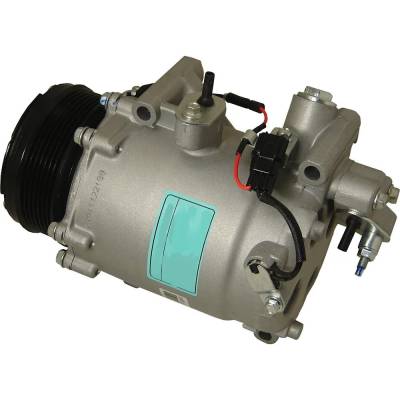 New 7-Groove Pulley A/C Compressor Compatible With Acura Honda Civic Si Hfp 4 Cyl 2.4L Rdx Sh-Awd 4