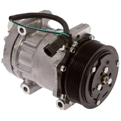 New 8-Groove Pulley A/C Compressor Compatible With Dodge Ram 2500 St 6 Cyl 5.9L Ram 2500 Slt 6 Cyl