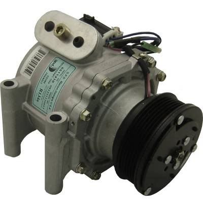 New 6-Groove Pulley A/C Compressor Compatible With Isuzu Oldsmobile Saab Ascender Ls 6 Cyl 4.2L