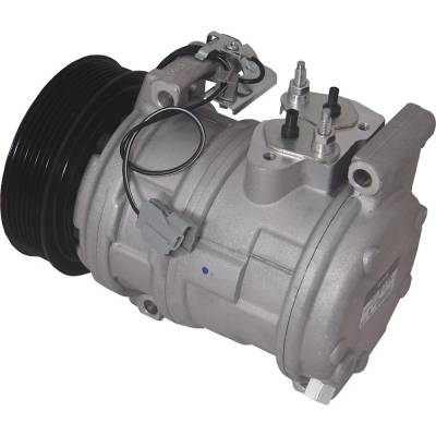 New 7-Groove Pulley A/C Compressor Compatible With Honda Element Dx 4 Cyl 2.4L Element Lx 4 Cyl 2.4L