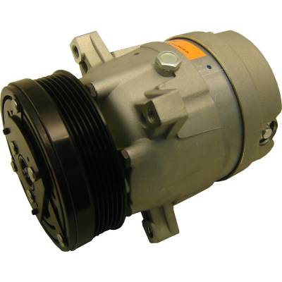 New 6-Groove Pulley A/C Compressor Compatible With Chevrolet Gmc Isuzu Sonoma Sls 4 Cyl 2.2L Sonoma