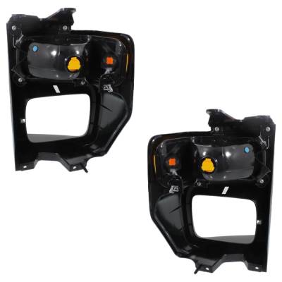 Rareelectrical - New Pair Of Parking Light Compatible With Ford E-350 Super Duty Base 8 Cyl 5.4L E-450 Super Duty - Image 5