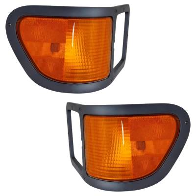 Rareelectrical - New Pair Of Parking Light Compatible With Ford F-750 Base 8 Cyl 7.3L F-650 Xlt 10 Cyl 6.8L 2000-2015 - Image 8