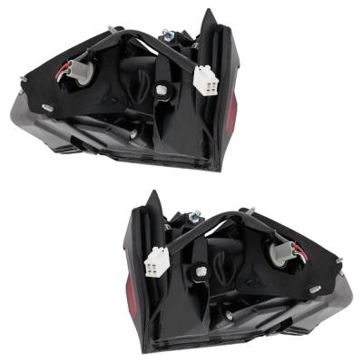 Rareelectrical - New Pair Of Inner Tail Light Compatible With Lexus Nx200t Base Nx200t F Sport 2015-2017 By - Image 4