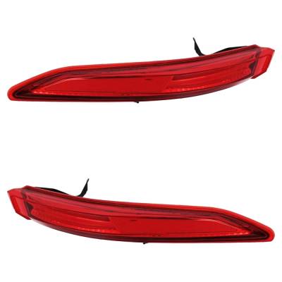Rareelectrical - New Pair Of Outer Tail Light Compatible With Toyota Venza Nightshade 4 Cyl 2.5L Venza Limited 4 Cyl - Image 2