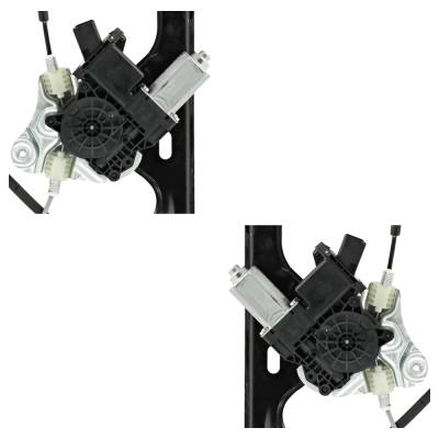 Rareelectrical - New Front Left And Front Right Window Regulator Compatible With Cadillac Ats V Ats Luxury 2013-2018 - Image 5