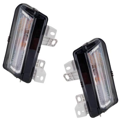 Rareelectrical - New Front Left And Front Right Turn Signal Light Compatible With Cadillac Xt5 Platinum 6 Cyl 3.6L - Image 2